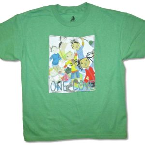 Cedella Marley One Love Kids Youth Green T-Shirt