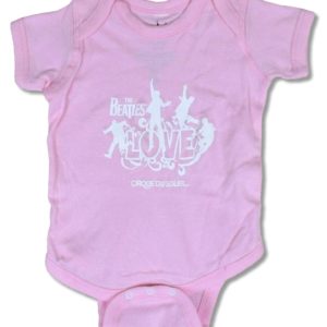 The Beatles Cirque Du Soleil One-Piece Infant Crawler (Pink)