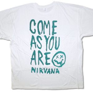 Nirvana Come As You Are Men's White T-Shirt