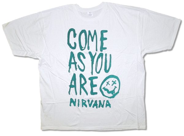 Nirvana Come As You Are Men's White T-Shirt