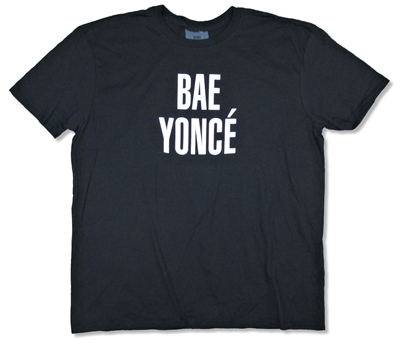 Beyonce Bae Yonce Mens Black T-Shirt