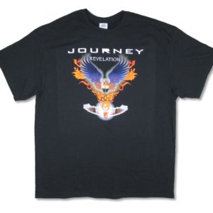 Journey Cd Revelation Mens Black T-Shirt