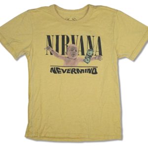 Nirvana Nevermind Faded Yellow Youth T-Shirt