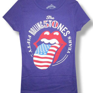 The Rolling Stones Us 50 Women's Tee - Small Only