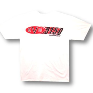 Eddie Van Halen Racing Men's White T-shirt Small Only