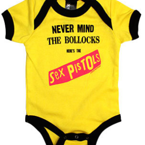 Sex Pistols Nevermind Infant Yellow One Piece