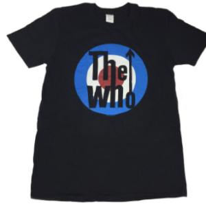 The Who Classic Logo Men's Black T-shirt