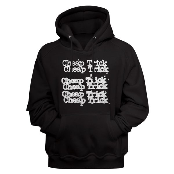 Cheap Trick Name Repeat Pullover Hoodie
