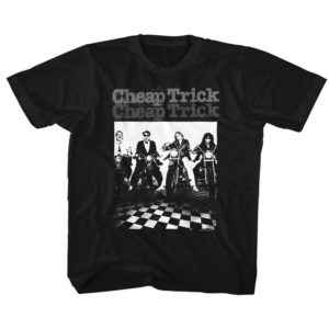 Cheap Trick Moto Toddler/Youth Black T-Shirt