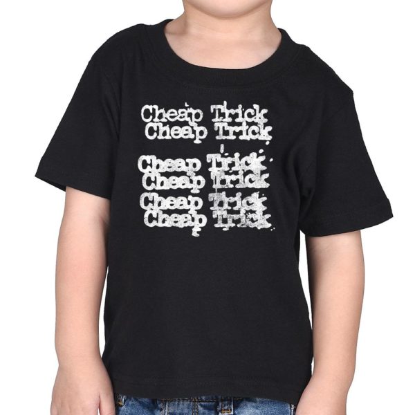 Cheap Trick Stacked Logo Toddler/Youth T-Shirt