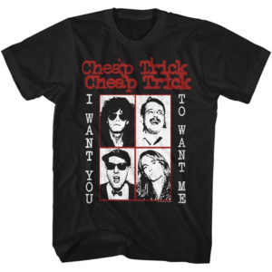 Cheap Trick Want You To Want Me Album Cover T-Shirt